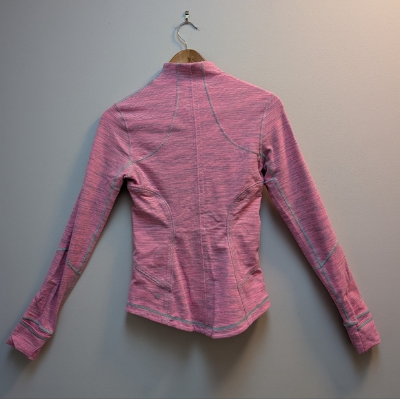 Lululemon Forme Jacket Cuffins – Wee Are From Space Neon Pink Opal – Size 4 - Picture 4 of 10